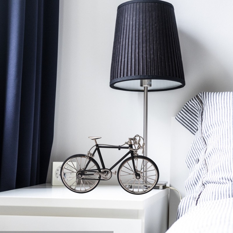 Bicycle Model Vivid Design DIY Decorative 12x19.5cm/4.7x7.7in Alloy Material Miniature