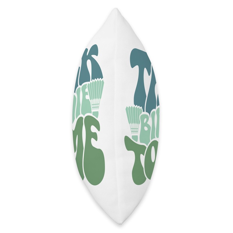 Talk Birdie To Me Throw Pillow