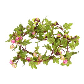 Zerodeko Artificial Flower Vine Realistic Hanging Flowers for Home Decor Wedding and Party Floral Decoration Flexible and Sturdy Design for Creative Displays