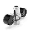 AQUA-NOA CO2 Pressure Regulator Basic Reusable with 2 Pressure Gauges