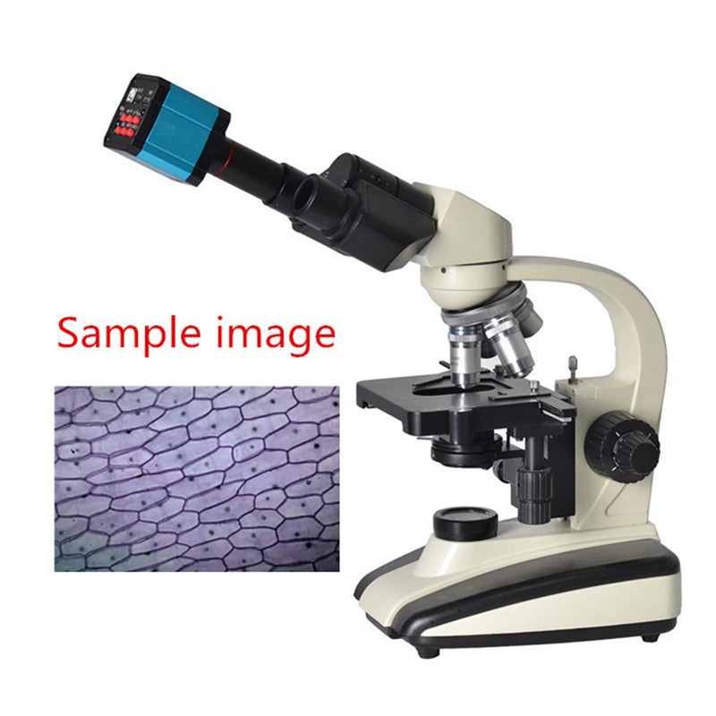 37MP 1080P 60FPS USB Industrial Microscope Camera with Conversion Adapter