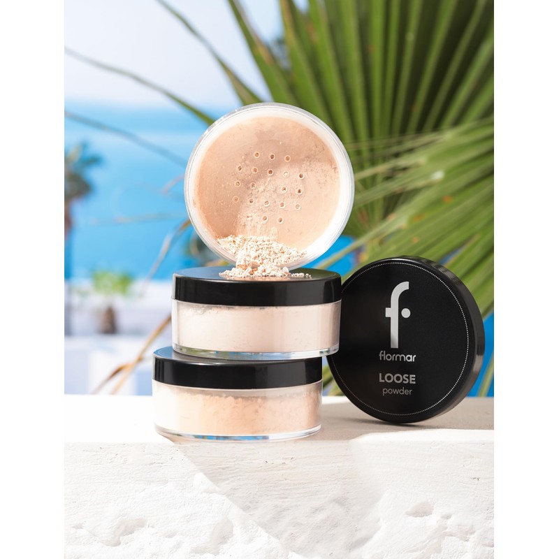 Flormar Matte Loose Powder 003 Medium Sand - Long Lasting