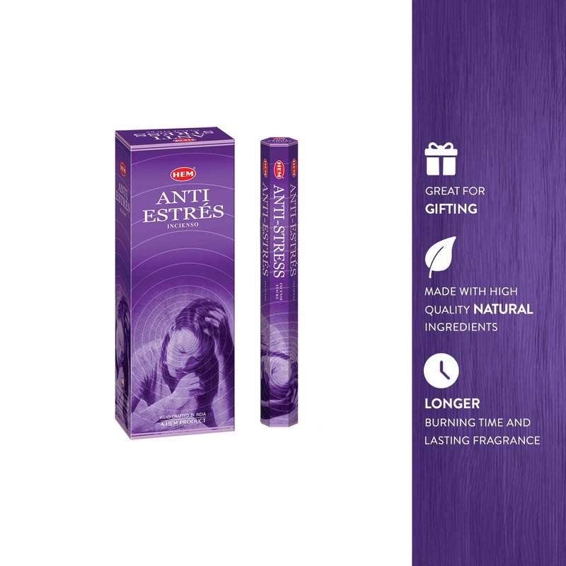 Anti estrés - Caja de seis tubos de 20 gramos