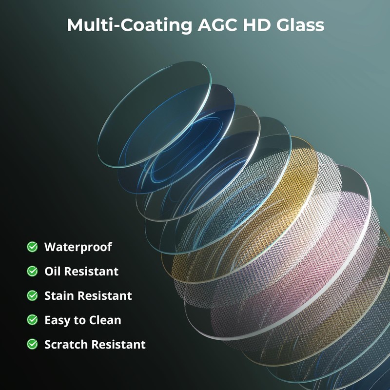 SMALLRIG 67 mm Magnetic Circular Polarising Filter Including 67 mm