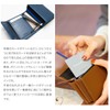 Dom Teporna Men's Bi-fold Wallet, Leather, Cowhide Leather, Large Capacity,