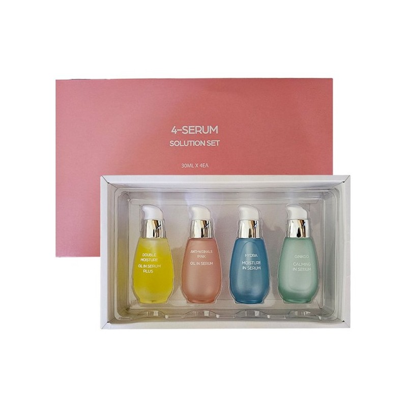 Charmzone 4 types of Charmzone Serums (Hydra/Moisture/Anti-Wrinkle/Soothing) / 참존 세럼