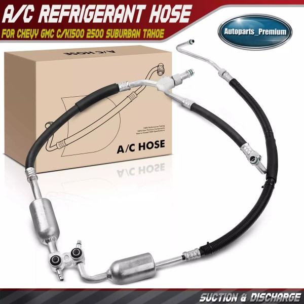 Unbranded A/C Manifold Hose Assembly for Chevy GMC C/K1500 2500