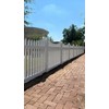 7/8" x 3" x 47-3/4" Vinyl PVC Picket (Box of