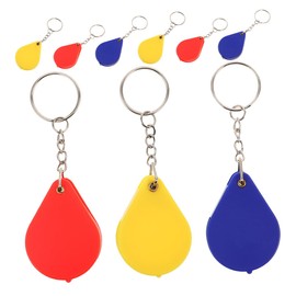 Operitacx 9 Stück Teiliges Faltbares Mini-leselupe Hochwertiger Hd-linse Tragbare Taschenlupe mit Schlüsselanhänger zum Lesen von Büchern Karten Zeitungen für Unterwegs und Reisen