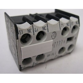 Klockner Moeller Top Mount IEC Auxiliary Contact 4NC 04DILE