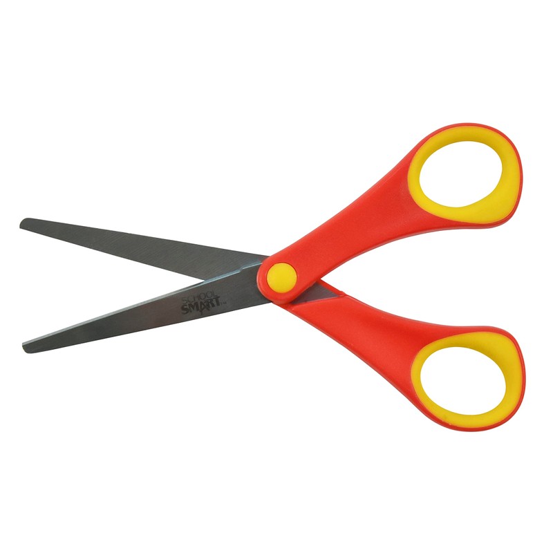 School Smart Blunt Tip Student Scissors, 6 Inches