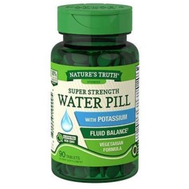 Nature's Truth Natures Truth Water Pill with Potassium Tablets Super Strength 90 ct Pack of 6