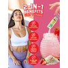 KLASS VIDA Hydration + Immunity Sugar-Free Powder Packets Horchata StrawberryElectrolyte