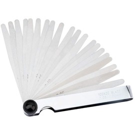 Draper 51701 20 Blade Metric Feeler Gauge Set , Blue