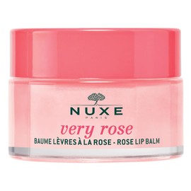 NUXE Very Rose Organic Lip Balm - 100% Natural Moisturizer for Cracked & Dry Lips With Shea Butter & Beeswax, 0.52 Oz