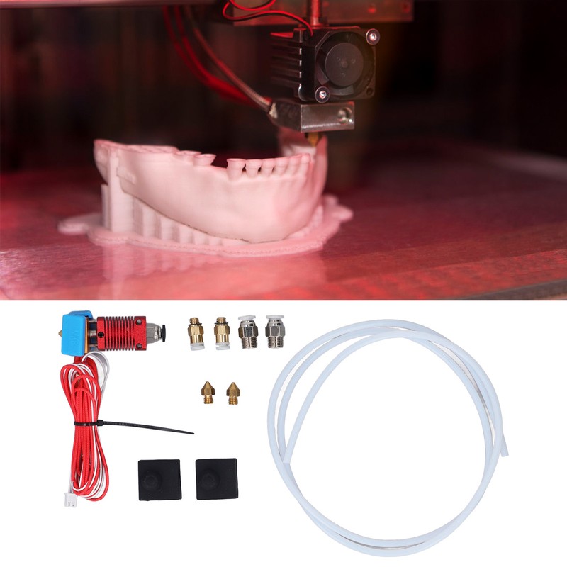 3D Printer Extruder Hotend Kit Upgrade Assembled Hot End Set