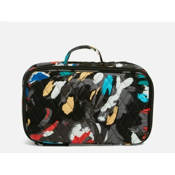 Vera Bradley Large Blush & Brush Makeup Case Bag Splash