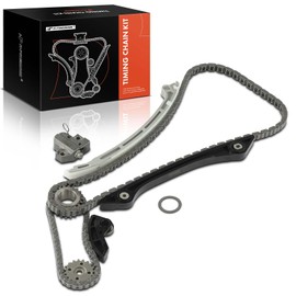 A-Premium 9PCS Engine Timing Chain Kit W/Sprocket & Tensioner & Guide Compatible with Volvo XC60 2012, S60 2012-2014, S80 2012-2013, V60 2014 2016 - L4 2.0L