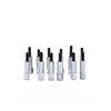 TAKPART 12Pcs Valve Cover Bolt Set Chrome Stud Kit Compatible