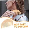 VICASKY Curly Hair Detangling Comb Static Wide-tooth Teasing Comb for