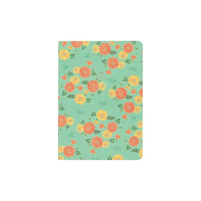Daigo E9589 2025 Planner, Mill Monthly Block, Green, Starts March