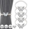 IAGORYUE Curtain Tie backs 4 Pcs Metal TieBacks with Classy