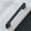 10 Pack Matte Black Cabinet Pulls 5 Inch(128MM) Hole Centers