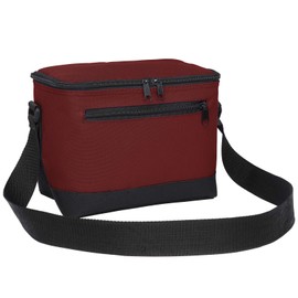 AIRBUYW Insulated lunch Bag, 6 Cans Small Insulated Cooler Box Tote Container Lunch Bag Pack With Adjustable Strap For Women Men