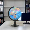 Globo Terráqueo Giratorio Didáctico Español Mapa Mundo 20cm