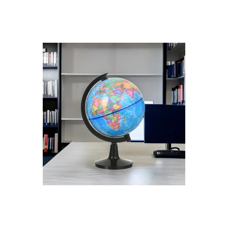 Globo Terráqueo Giratorio Didáctico Español Mapa Mundo 20cm