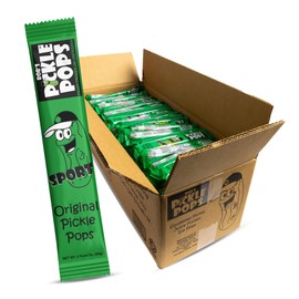 Bob's Pickle Pops - Original Dill Juice Flavor Ice Pops - Pre Workout Freeze Pops - Electrolyte Cramp Relief 200 Pops (Box of two hundred)