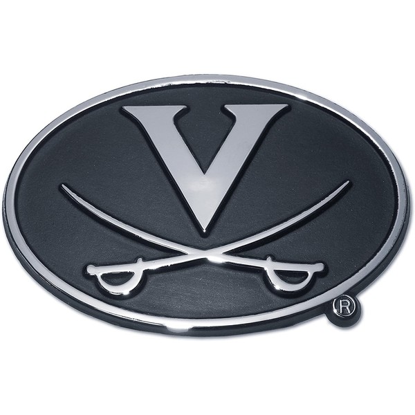 Elektroplate University of Virginia (V with Sabres) Emblem