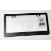 Gearhead Frames Black on Black Honda TrailSport License Plate Frame