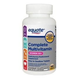 Equate Multivitamínico Mujer 100 Tabletas Sabor