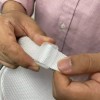 Gibbs 기브스팔걸이 팔골절 팔깁스 걸이 팔걸이 보호대 흰색 Gibbs Arm