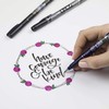 Tombow 62039 Fudenosuke Brush Pens, 3-Pack. Soft, Hard, and Twin