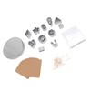 127pcs Polymer Clay Cutters Set Stainless Steel DIY Handcraft Polymer
