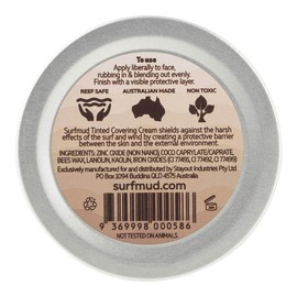 Surfmud Natural Zinc Tinted Covering Cream, 45g