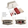 ELIOX - Women's Small Shoulder Bag - PU Leather Fixed