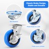 W B D WEIBIDA 6 Inch Heavy Duty Casters Set