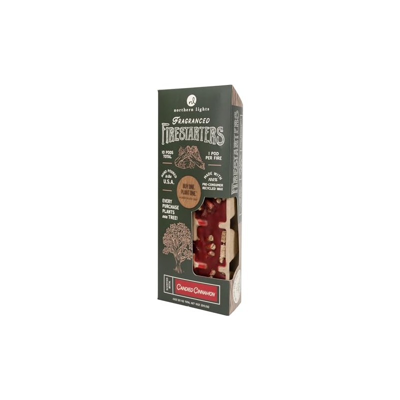 Northern Lights Candles - Firestarters - Candied Cinnamon - 59635