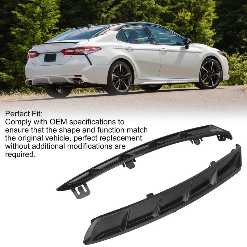 1Pair Rear Bumper Side Extension 52166 06030 Sturdy Bumper Extension