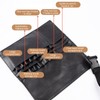 ZVRSUA Make Up Brush Belt Bag Cosmetic Bag – Professional