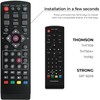 LEYF Universal 7-in-1 Remote Control Compatible with DVB-T TNT Receiver