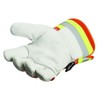 J. J. Keller & Associates, Inc. Goatskin Hi-Vis Gloves, Cotton