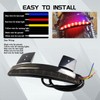 FACAILAHA Chopped Fender Edge Light Kits Motorcycle LED Brake Taillights
