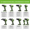 Greenworks 90 Piece Black Oxide Drilling and Driving Bit Set