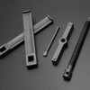 TOTMOX High Carbon Steel Two Jaw Gear Puller Universal Wheel