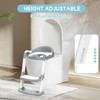 COOSEYA Potty Training Toilet with Step Stool Ladder, Toddler Kids