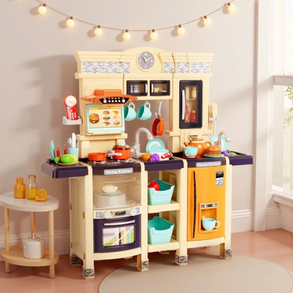 Unbranded Kids Toddler Kitchen Pretend Play Toy Set Xmas Gift